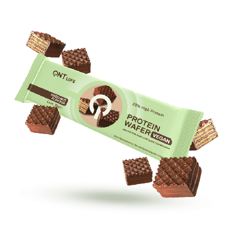 Vegan Protein gauffrette Noisette - 12 x 35 g