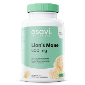 Lion's Mane 600mg - 60 capsules vegan