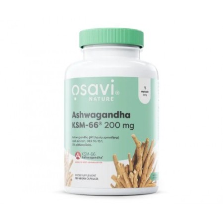 Ashwagandha KSM-66® - 60 Capsules vegan