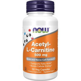 Acétyl-L-Carnitine 500 mg – 50 gélules végétales