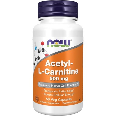 Acétyl-L-Carnitine 500 mg – 50 gélules végétales