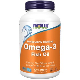 Oméga-3 distillé moléculairement – 30 capsules molles