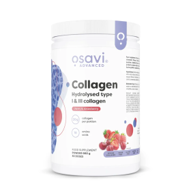 Collagène Hydrolysé Types I & III / Cerise & Fraise - 660 g