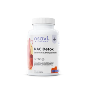 NAC Detox + Chardon-Marie, Sélénium & Molybdène - 60 Gélules