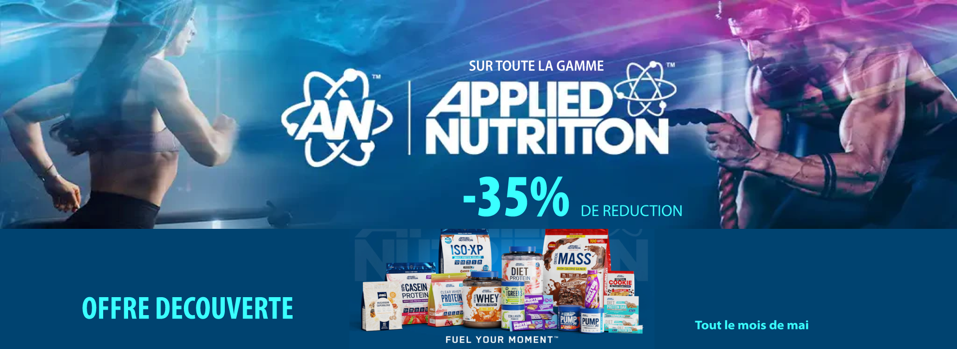 Découverte Applied nutrition pc